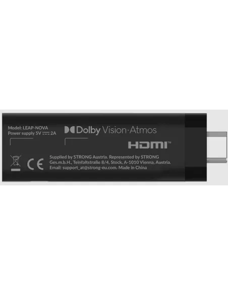 Reproductor Multimedia Strong LEAP-NOVA: stick 4K Google TV