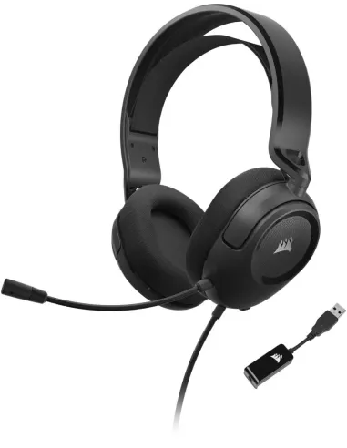 Corsair HS35 Surround V2 Negro con cable USB Circumaurales Gaming 7.1