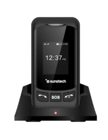 Sunstech CELT26BK Dual Display Dual SIM 4G pantalla doble SOS para Personas Mayores