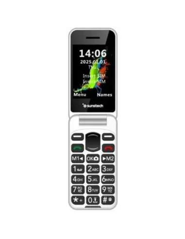 Sunstech CELT26BK Dual Display 4G SOS para Mayores Dual SIM