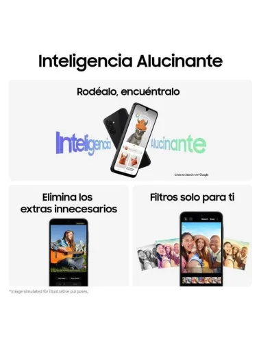 Smartphone Samsung Galaxy A26 5G 8GB/256GB Blanco 120 Hz