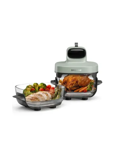 Dreame Tasti: freidora de aire de vidrio doble 1500 W