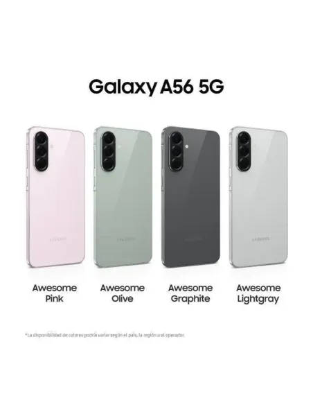 Samsung Galaxy A56 5G 8GB/256GB Negro Versión Importada EU