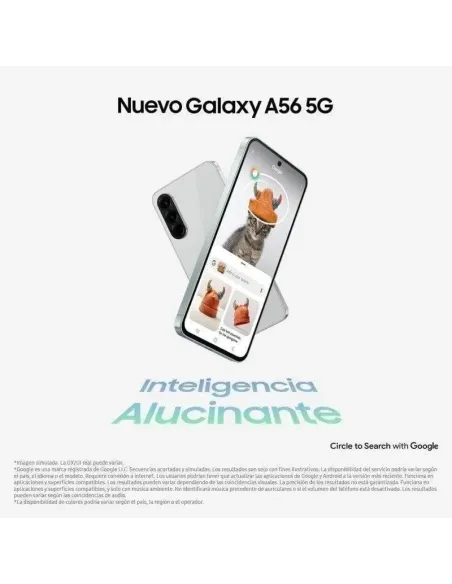 Samsung Galaxy A56 5G 8GB/256GB Negro Versión Importada EU