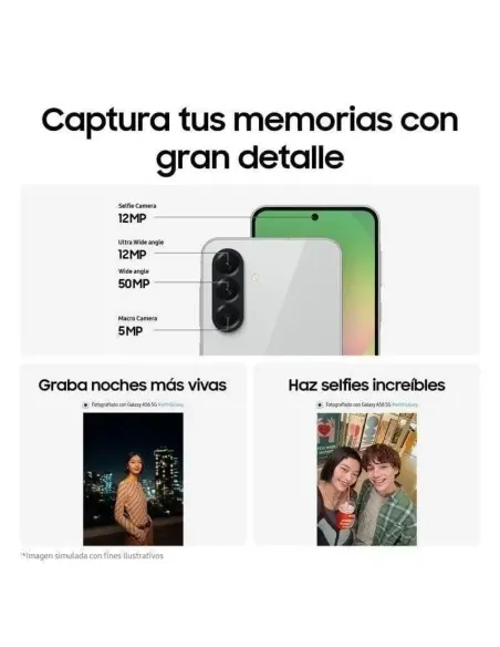 Samsung Galaxy A56 5G 8GB/256GB Negro Versión Importada EU