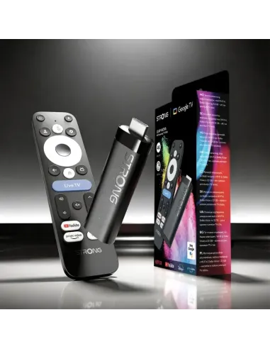 Reproductor Multimedia Strong LEAP-NOVA: stick 4K Google TV