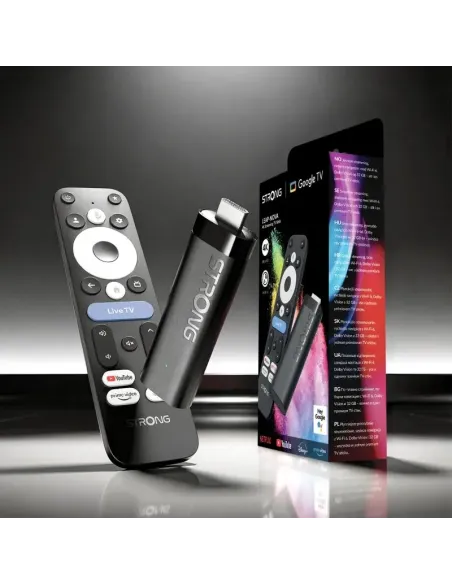 Reproductor Multimedia Strong LEAP-NOVA: stick 4K Google TV