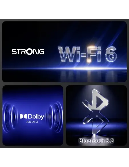 Reproductor Multimedia Strong LEAP-NOVA: stick 4K Google TV