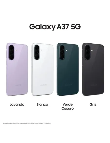 Móvil Samsung Galaxy A37 5G 6GB/128GB Verde de 6.7" FHD+