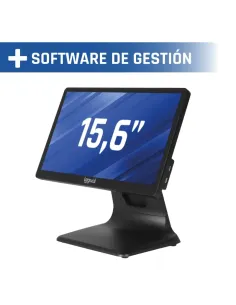 Iggual TPV AIO B156.88.N100 Intel N100/8GB/256GB SSD mSATA/15.6" W11 Pro + Software Verifactu-PPCTPV0287