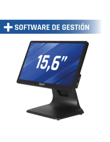 Iggual TPV AIO B156.88.N100 Intel N100/8GB/256GB SSD mSATA/15.6" W11 Pro + Software Verifactu