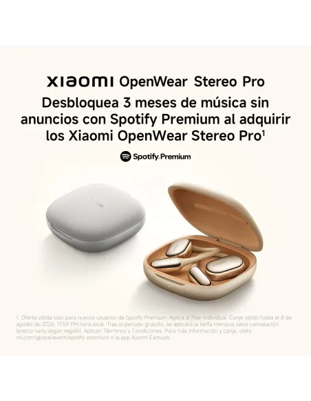 Xiaomi OpenWear Stereo Pro: auriculares open-ear IP54