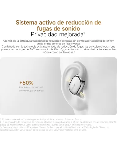 Xiaomi OpenWear Stereo Pro: auriculares open-ear IP54
