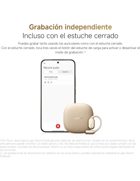Xiaomi OpenWear Stereo Pro: auriculares open-ear IP54