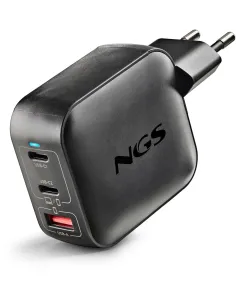 NGS BUD 100W TINY Cargador GaN 100W USB-C PD PPS y USB-A Compacto-AAOACR0318