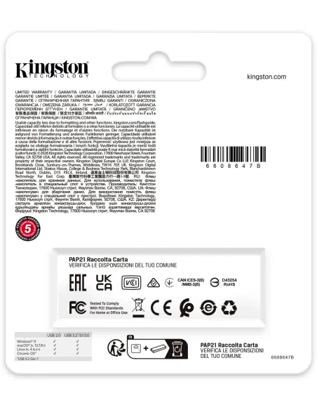 Pendrive Kingston DataTraveler Exodia 512GB Negro/Violeta