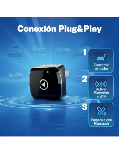 Adaptador Inalambrico CarPlay Energy Sistem Dual CarConnect