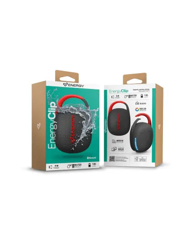Altavoz Portátil Energy Sistem EnergyClip Speaker Negro