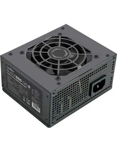 CoolBox BLACK550 GR-S 550W Negra Fuente de alimentación SFX