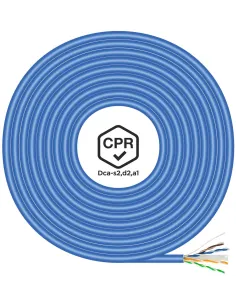 AISENS A135-0663 Cable de red RJ45 Cat 6 UTP LSZH CPR Dca 305 m azul-CABL56517