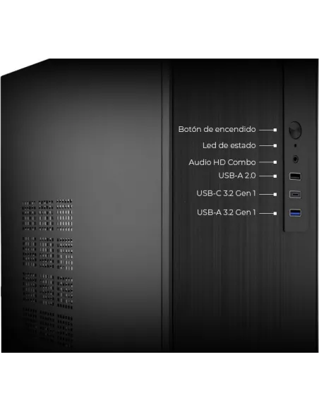 CoolBox M460: caja MicroATX con fuente de ATX 500W