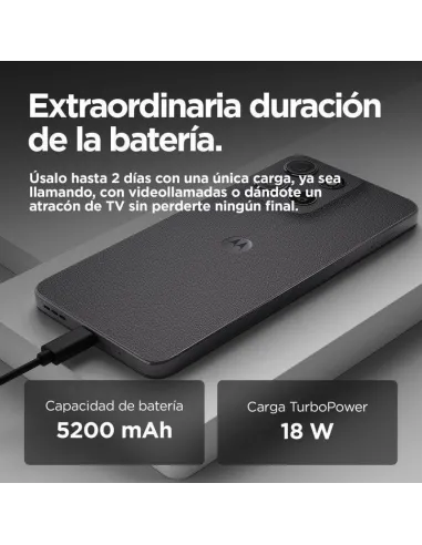 Móvil Motorola Moto G15 4G 8GB/512GB Gris con Android 15
