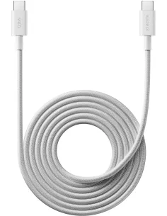 Xiaomi BHR087AGL Cable trenzado USB-C  a USB-C de 2M Blanco-CABL65598