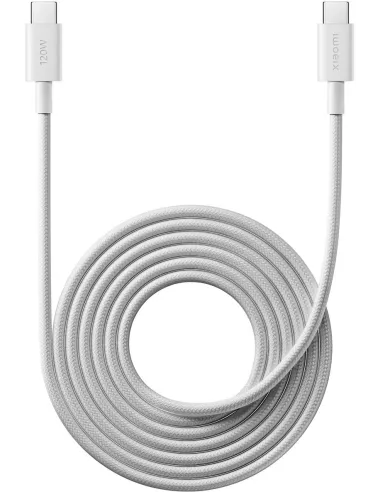 Xiaomi BHR087AGL Cable Trenzado USB-C a USB-C de 2M Blanco