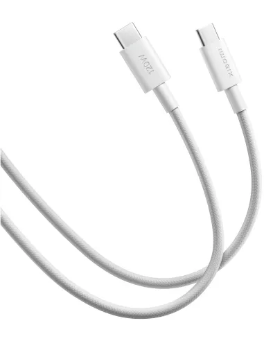 Cable trenzado USB-C 2.0 Xiaomi BHR087AGL de 2M con 6 A