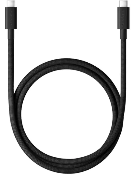Xiaomi BHR087BGL Cable USB-C a USB-C Trenzado de Alta velocidad de 6A 1M Negro