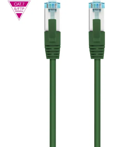 Latiguillo Cat 7 SFTP 0,5 m LSZH Nanocable 10.20.1700-GR