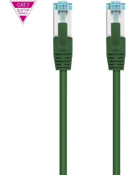 Latiguillo Cat 7 SFTP 0,5 m LSZH Nanocable 10.20.1700-GR