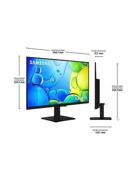 Televisor Samsung TU24F6005FKXXC de 24" Full HD con Tizen