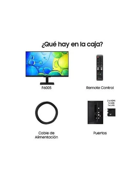 Televisor Samsung TU24F6005FKXXC de 24" Full HD con Tizen