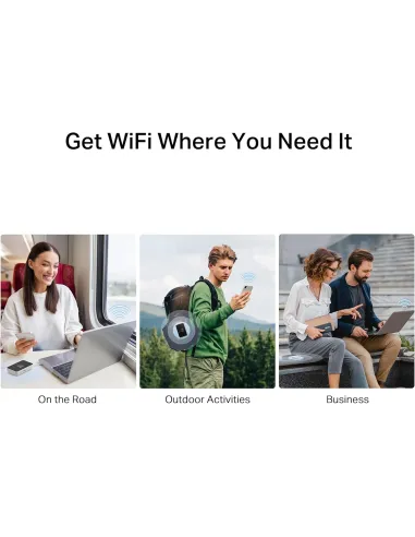 Router Portátil 4G LTE Mercusys MT115 con Wi-Fi 6