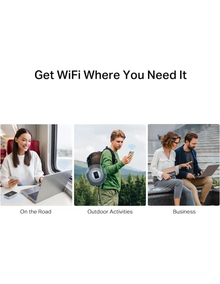Router Portátil 4G LTE Mercusys MT115 con Wi-Fi 6