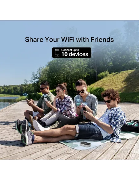 Router Portátil 4G LTE Mercusys MT115 con Wi-Fi 6