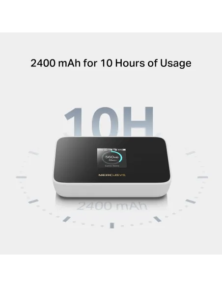 Router Portátil 4G LTE Mercusys MT115 con Wi-Fi 6