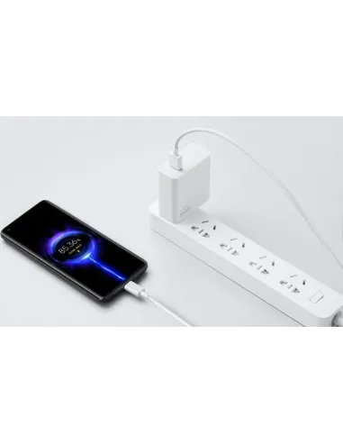 Xiaomi BHR6032GL 6A: cable USB-A a USB-C 1 m 6 A blanco