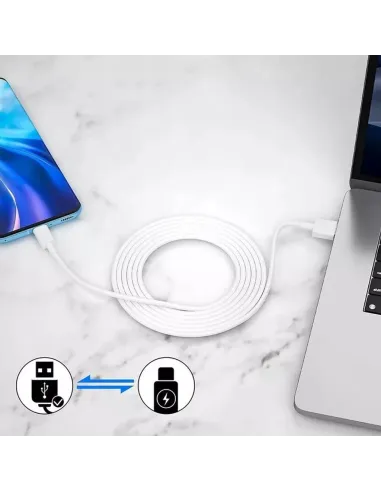 Xiaomi BHR6032GL 6A: cable USB-A a USB-C 1 m 6 A blanco