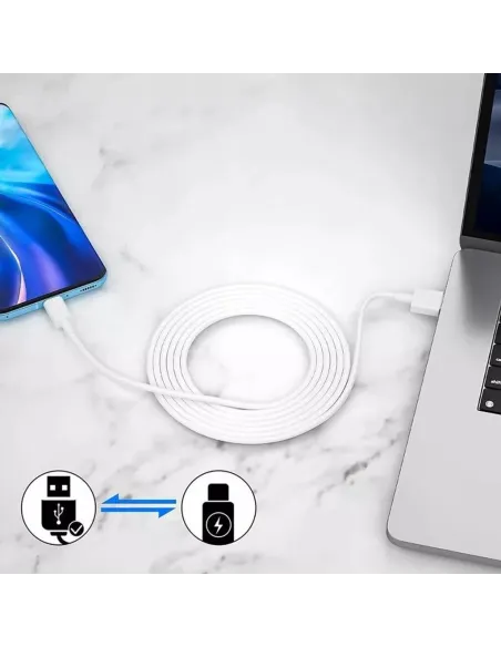 Xiaomi BHR6032GL 6A: cable USB-A a USB-C 1 m 6 A blanco