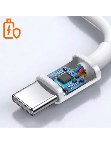 Cable Xiaomi SJV4108GL USB-C a USB-C 1.5 m 100 W Blanco