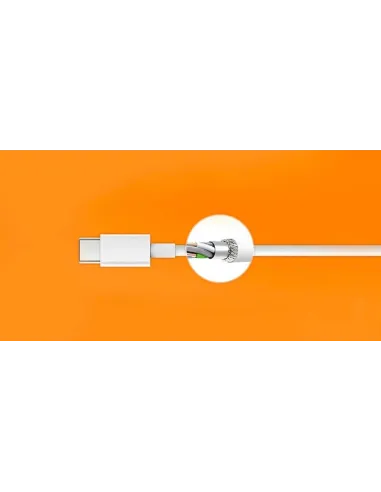 Cable Xiaomi SJV4108GL USB-C a USB-C 1.5 m 100 W Blanco
