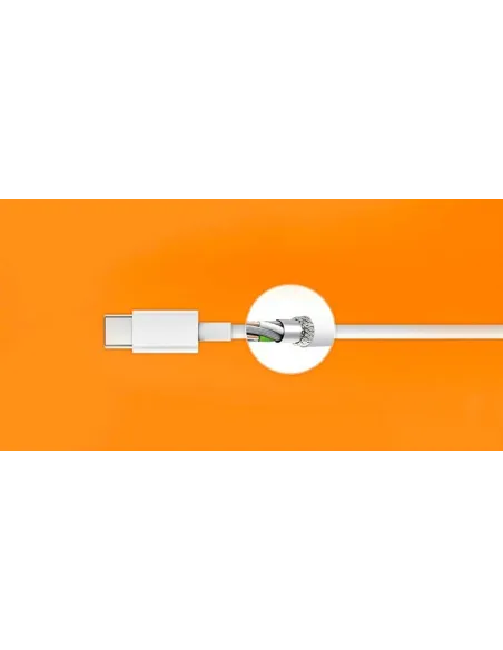 Cable Xiaomi SJV4108GL USB-C a USB-C 1.5 m 100 W Blanco