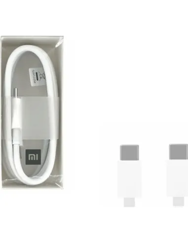 Cable Xiaomi SJV4108GL USB-C a USB-C 1.5 m 100 W Blanco