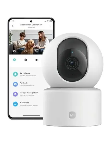 Cámara IP interior 360° Xiaomi Smart Camera C201