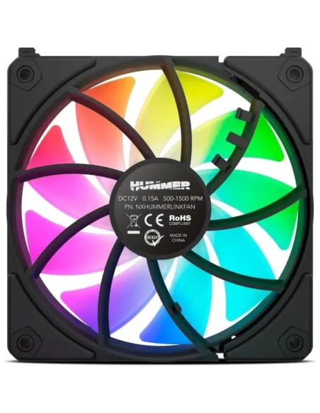 Nox Hummer Easy Link ARGB 120mm Negro