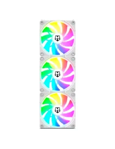 Nox Hummer EasyLink Pack 3 Ventiladores ARGB Blancos-1408882