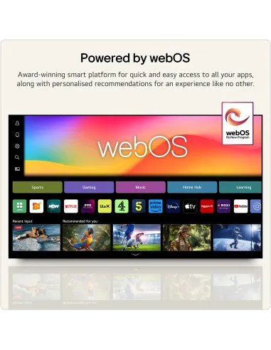Televisor LG 85NU850B6LA 85" 4K UHD AI HDR 10 Pro Smart TV