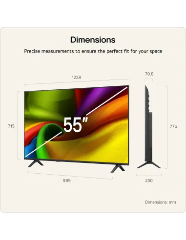 Televisor LG 55NU850B6LA 55" 4K UHD AI HDR 10 Pro Smart TV